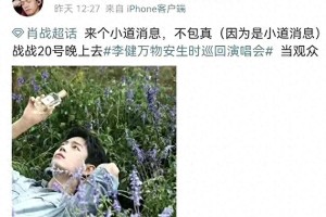 肖战李健演唱会破圈法则：顶级流量的社交哲学